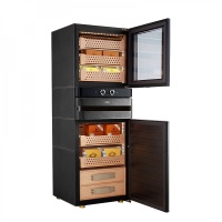 Шкаф для хранения сигар (хьюмидор) Afidano L6 (Чёрный оникс)